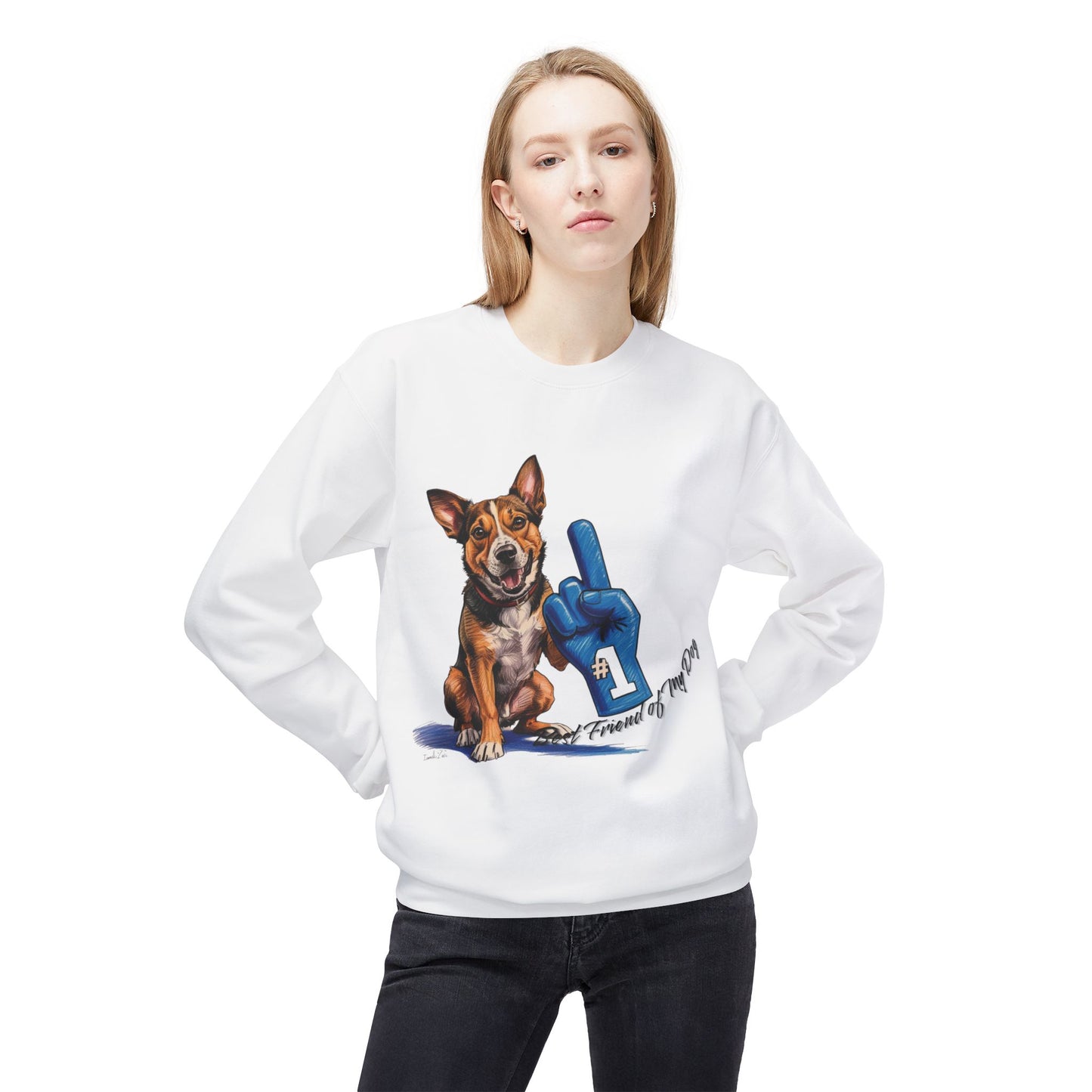 "Dog Lover Sweatshirt 🐶 | Cute & Cozy Gift for Women & Men – Perfect for Dog Owners, Birthdays, Christmas | Unisex Animal Apparel"